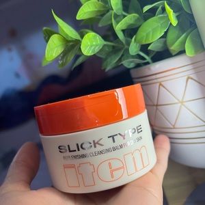 ITEM slick type replenishing  cleansing balm for dry skin